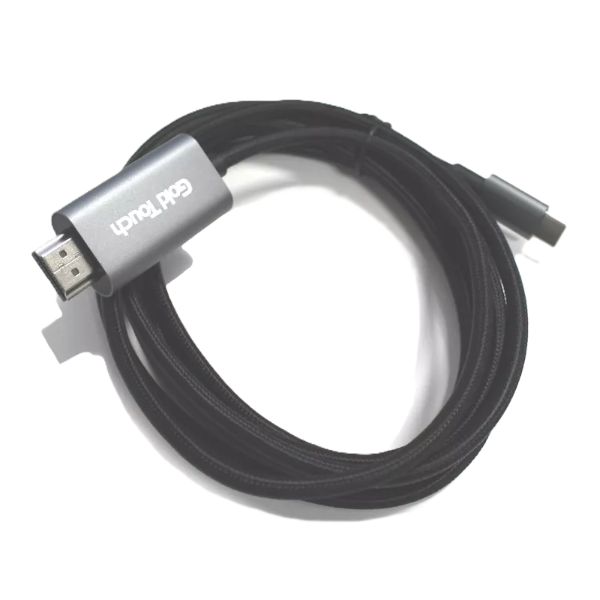 כבל USB-C ל-HDMI 4K@60Hz 1.8 מטר