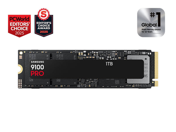 דיסק פנימי Samsung 9100 PRO 1TB Gen5 M.2 NVME 2.0 14700/13300 RW